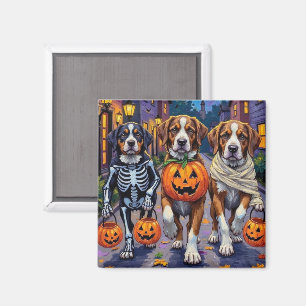 Íman Cães São Bernardo em Fantasias de Halloween