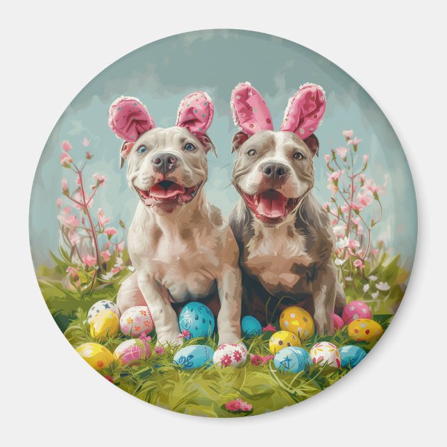 Íman Cães Touro-páscoa (Frente)