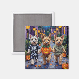 Íman Cães Wheaten Terrier em Fantasias de Halloween