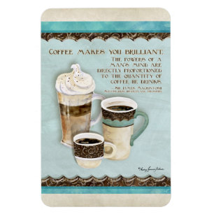 Íman Café & chocolate Java - ímã da decoração da