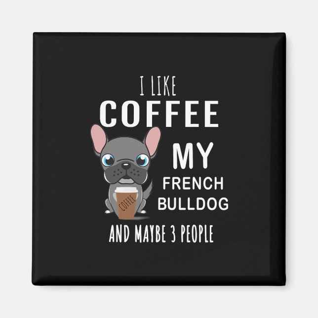 Íman Café com Meu Amigo Bulldogs (Frente)