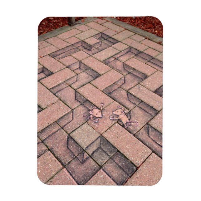 Íman café com raça rato (Vertical)