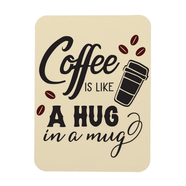 Íman Café Com Sobremesa É Como Um Abraço Em Uma Caneca (Vertical)