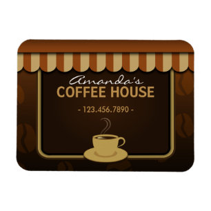 Íman Café Compre Café Marrom Pequenos Magnetos Person