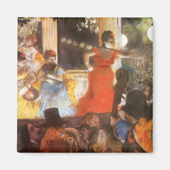 Íman Café-Concerto nos Embaixadores por Edgar Degas (Frente)
