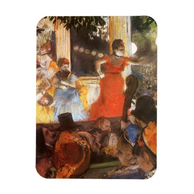 Íman Café-Concerto nos Embaixadores por Edgar Degas (Vertical)