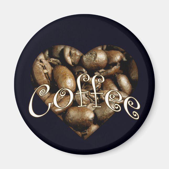 Íman Café Coração (Frente)