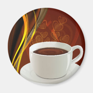 Íman Café da arte do café