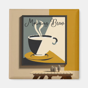 Íman Café da Manhã Decoração para Acordar