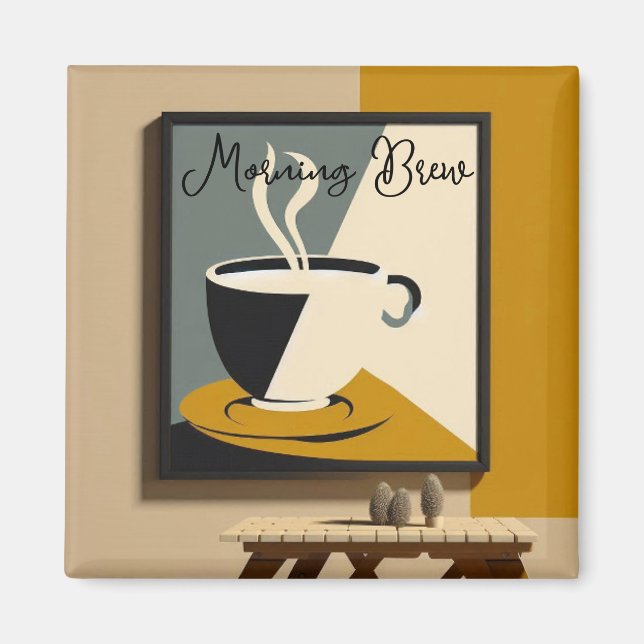 Íman Café da Manhã Decoração para Acordar (Frente)