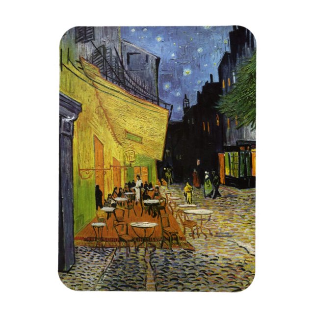 Íman Café da Noite de Van Gogh (Vertical)