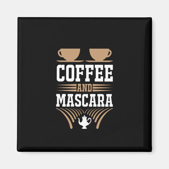 Íman Café De Arte E Rímel (Frente)