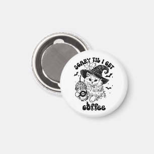 Íman Café De Gato Halloween - Almoço Assustador Que Vou