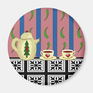 Íman Café de Natal ou chá
