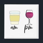 Íman Café De Vinho Engraçado Estou Com Pm<br><div class="desc">Este design pode ser personalizado escolhendo a opção personalizar para adicionar texto ou fazer outras alterações. Se este produto tiver a opção de transferir o design para outro item, ajuste o design para o ajustado, se necessário. Entre em contato comigo em colorflowcreations@gmail.com se desejar usar este design em outro produto...</div>