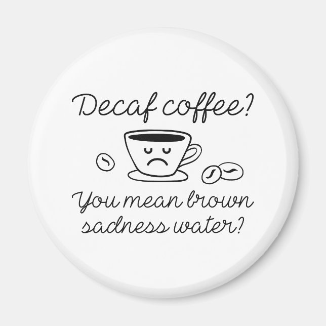 Íman Café Decaf (Frente)