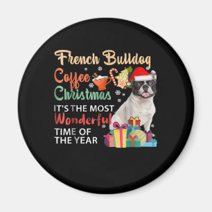 Íman Café do Bulldog Francês Natal É Maravilhoso