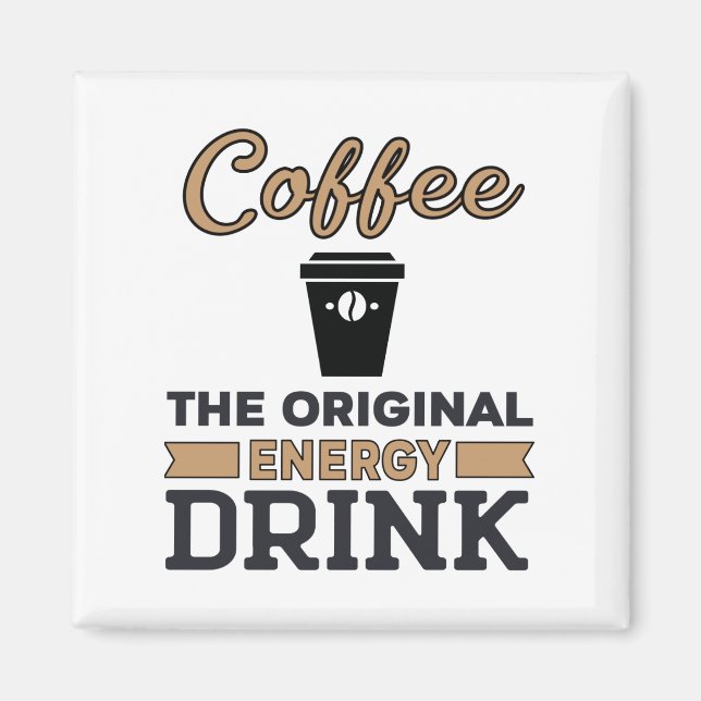 Íman Café é a bebida energética original (Frente)