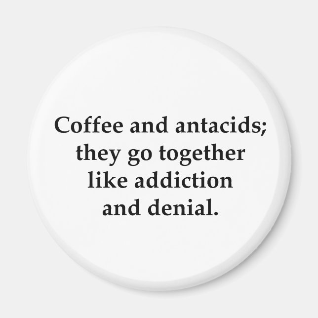 Íman Café e antiácidos, eles se juntam (Frente)