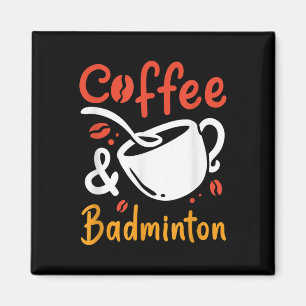Íman Café E Badminton Bebê Café Brincadeira