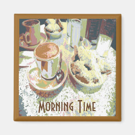 Íman Café e Bignets New Orleans Café Aulait Rosquinhas