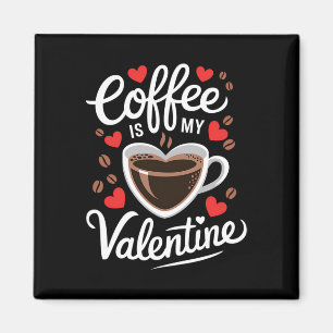 Íman Café É Meu Namorado Design Romântico Para Café