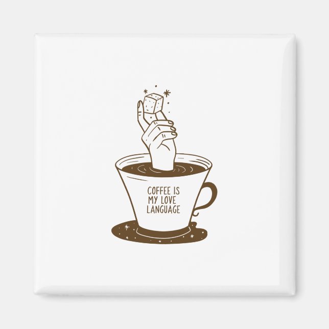 Íman Café É Minha Língua De Amor (Frente)