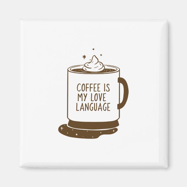 Íman Café É Minha Língua De Amor (Frente)