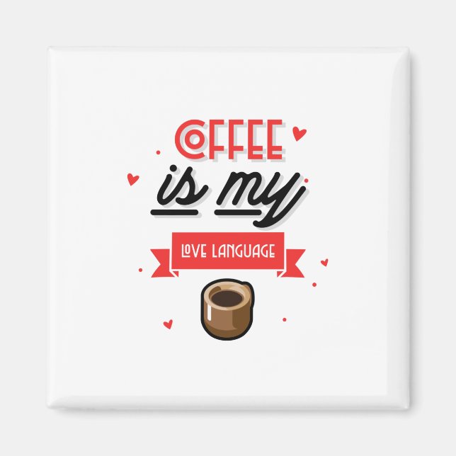 Íman Café é minha linguagem do amor (Frente)
