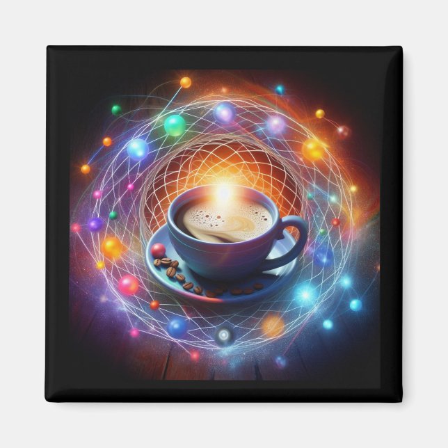 Íman Café e o Cosmos: Uma Sinza de Energia (Frente)