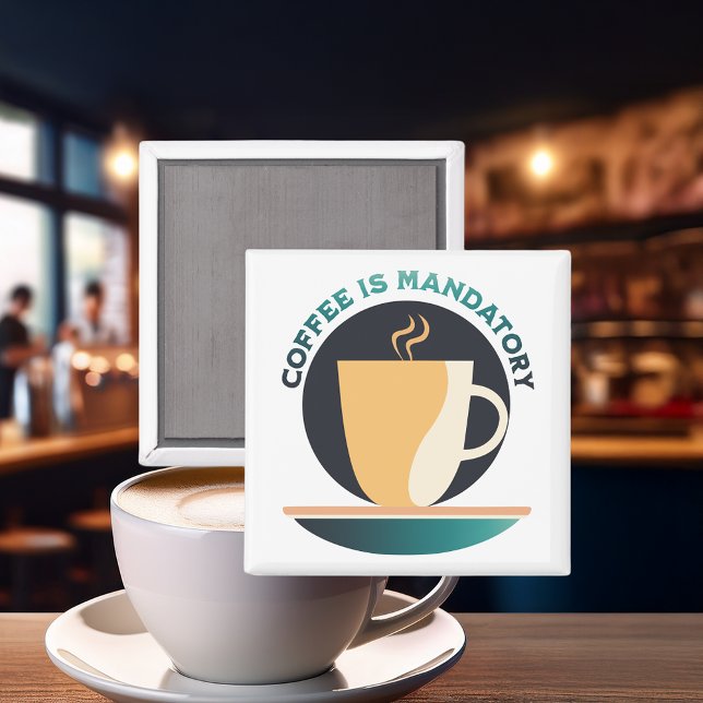 Íman Café É Obrigatório (Criador carregado)