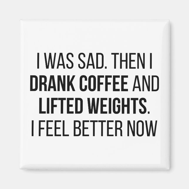 Íman Café e Pesos (Frente)