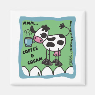 Íman Café e Vaca de Creme