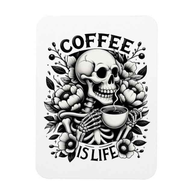 Íman Café É Vida (Vertical)