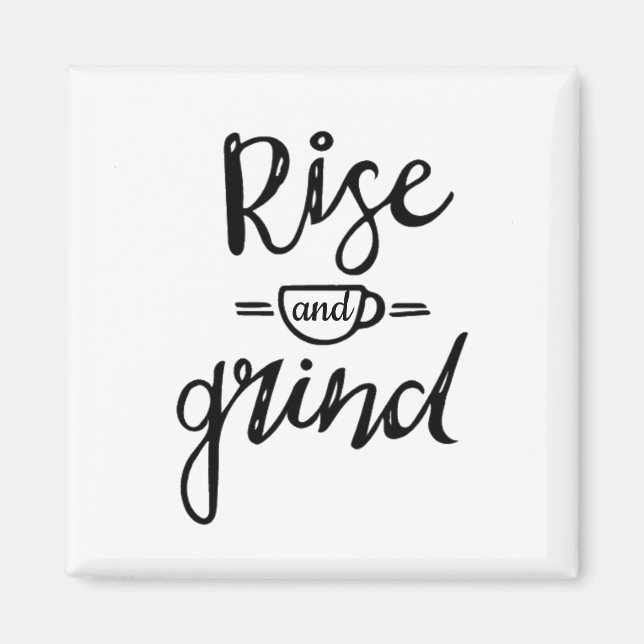 Íman Café Elevado e Grind (Frente)