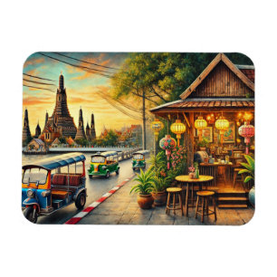 Íman Café em Bangkok Thailand Wat Arun