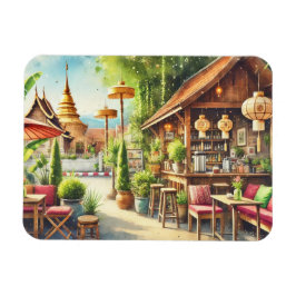 Íman Café em Chiang Mai Wat Phra Singh