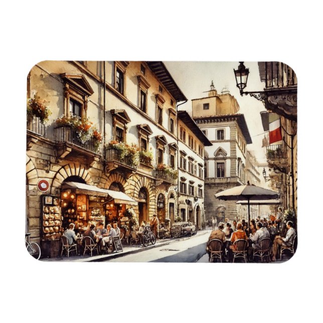 Íman Café em Florença, Itália (Horizontal)