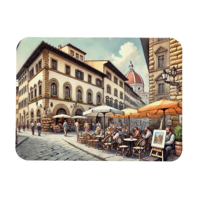 Íman Café em Florença, Itália (Horizontal)