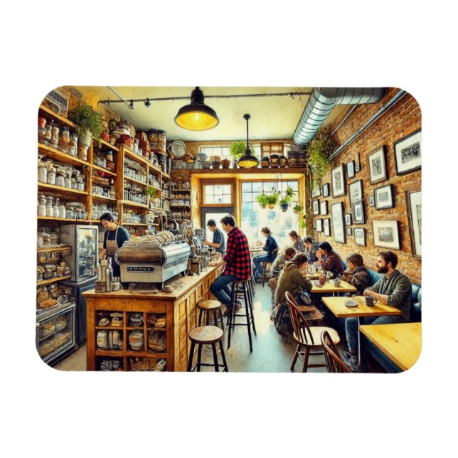 Íman Café em Vancouver Mug (Horizontal)