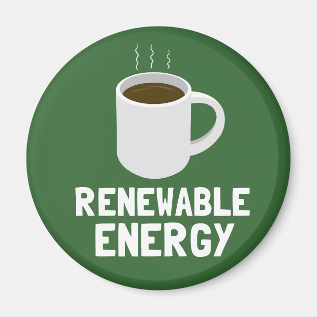 Íman Café Energético Renovável (Frente)