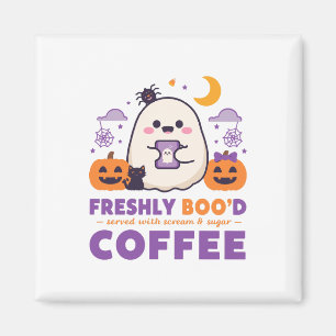Íman Café Frescamente Assombrado Grita Açúcar Halloween