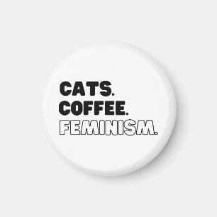 Íman Café Gatos Feminismo