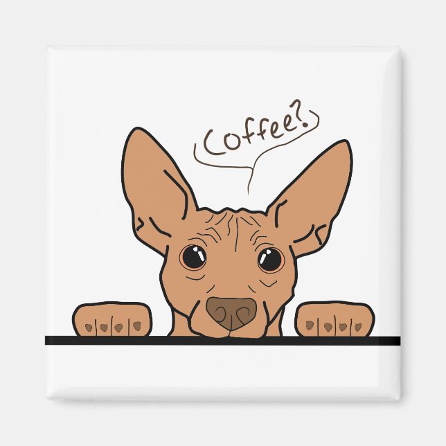 Íman Café? Imã de geladeira AHT (Frente)