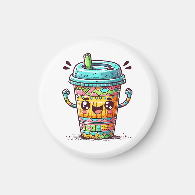Íman Café Kawai (Frente)