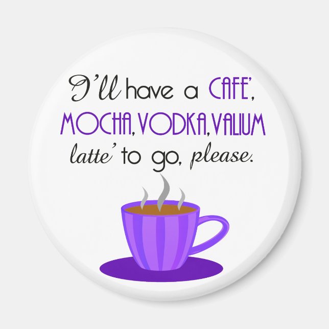 Íman Cafe Latte (Frente)