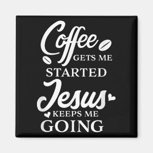 Íman Café Me Inicia Jesus Me Mantém Religiosa