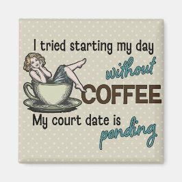 Íman Café Menina Pin-up