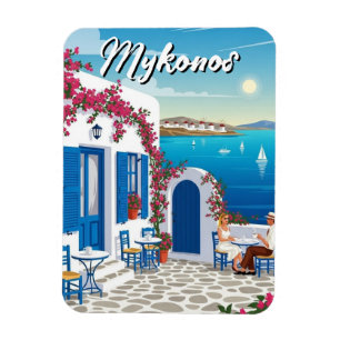 Íman Café Mykonos Grécia Cíclades Viagem
