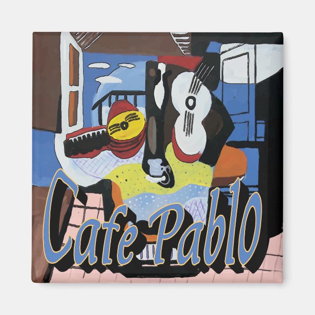 Íman Café Pablo Coffee Stand (Frente)